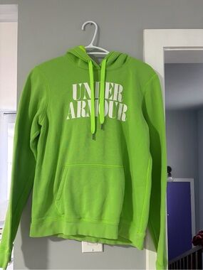 Under Armour Lime Green Pullover Hoodie